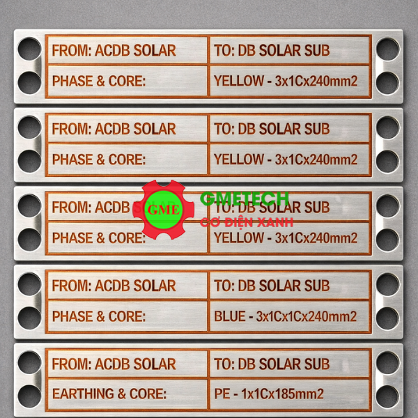 Thẻ tên Inox- Tagname lớn